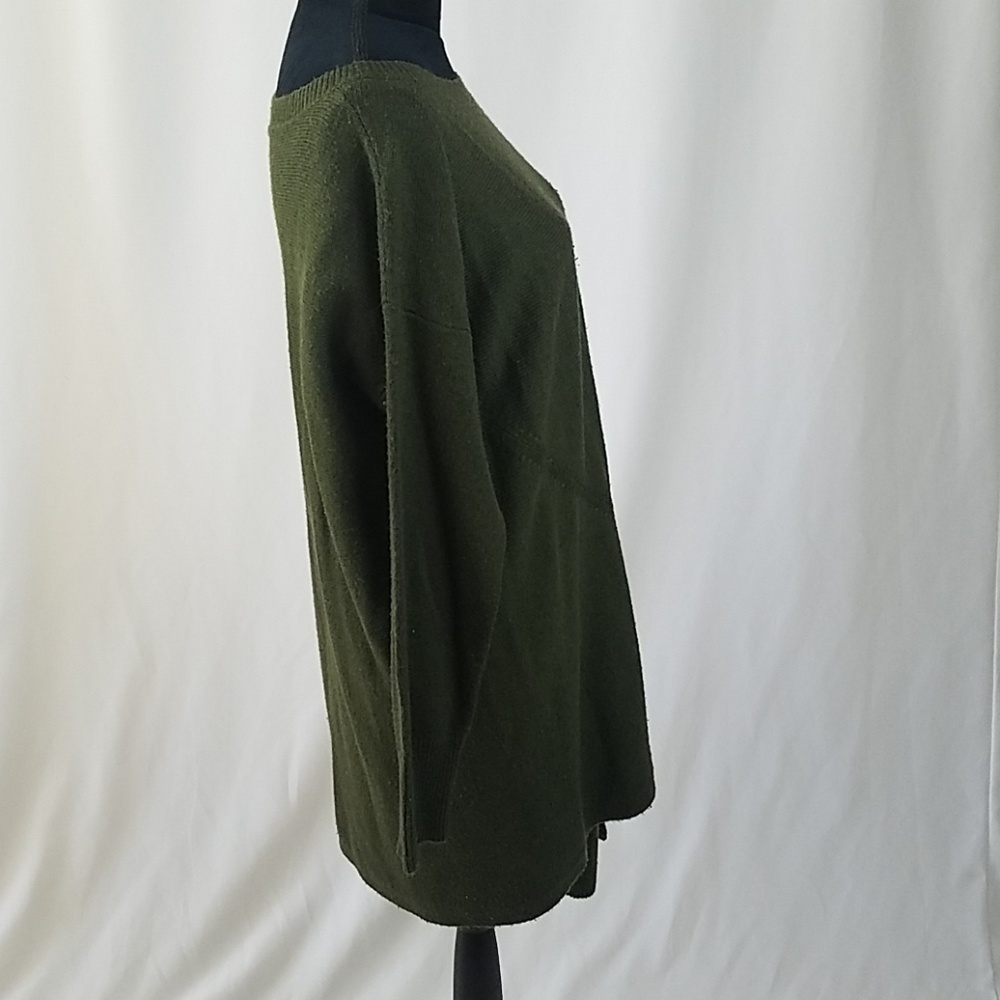 J.Crew women M tie-waist boat neck sweater - Picture 6 of 8